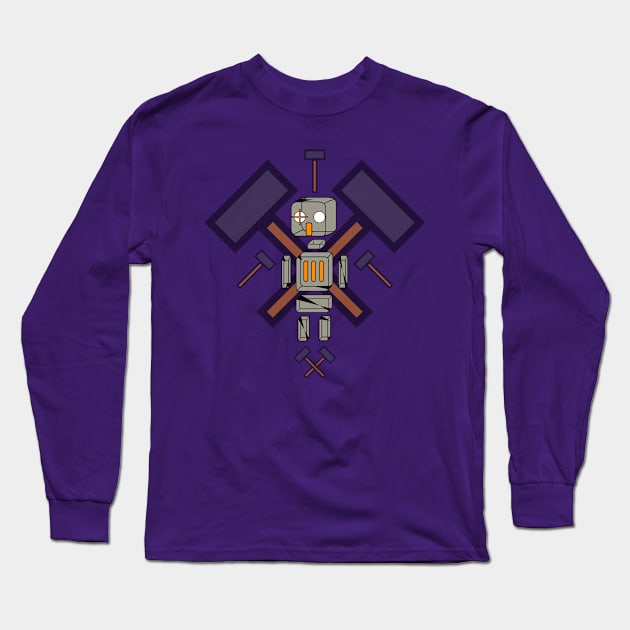 Geometric Buddy - The smith Long Sleeve T-Shirt by Eksinxx